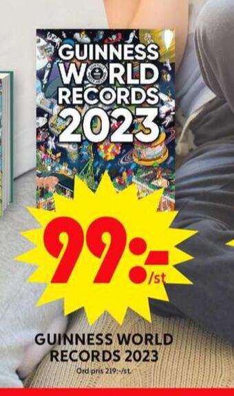 ICA Maxi Guinness world record böcker erbjuda