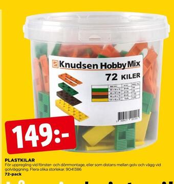 Jem&Fix Plastkilar erbjuda