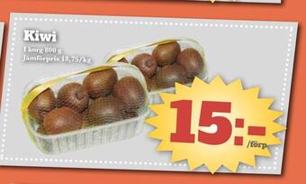 Bonum Matmarknad Kiwi erbjuda
