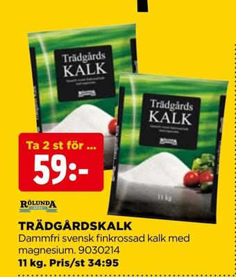 Jem&Fix Trädgårdskalk erbjuda