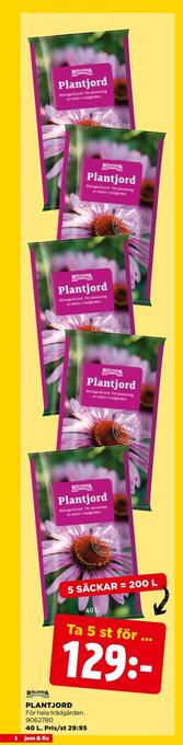 Jem&Fix Plantjord erbjuda