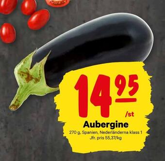 City Gross Aubergine erbjuda