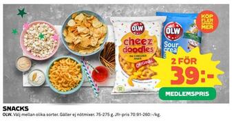 Coop Snacks erbjuda