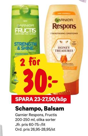 City Gross Schampo, balsam erbjuda