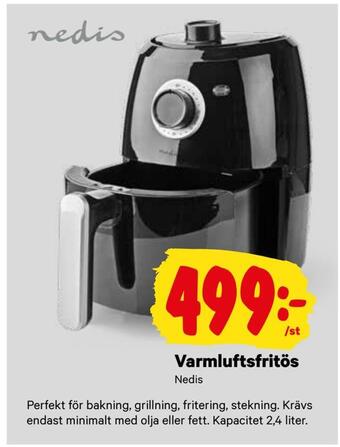 City Gross Varmluftsfritös erbjuda
