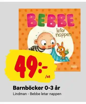 City Gross Barnböcker 0-3 år erbjuda