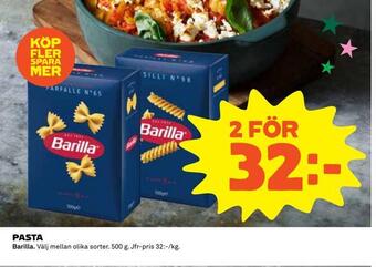 Coop Daglivs Pasta erbjuda