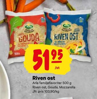 City Gross Riven ost erbjuda