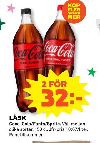 Coop Daglivs Läsk erbjuda