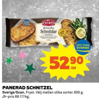 Coop Daglivs Panerad schnitzel erbjuda