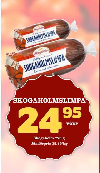 Din Mat Skogaholmslimpa erbjuda