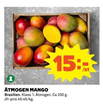 Coop Daglivs Ätmogen mango erbjuda