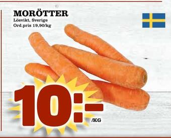 Din Mat Morötter erbjuda