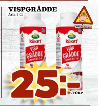 Matdax Vispgrädde erbjuda