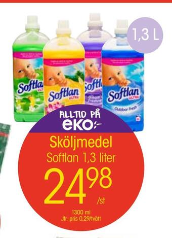 EKO Sköljmedel erbjuda