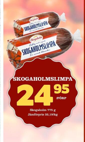 Matdax Skogaholmslimpa erbjuda