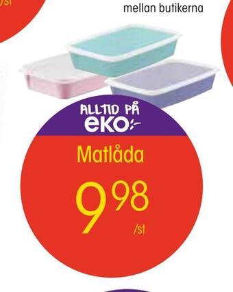EKO Matlåda erbjuda