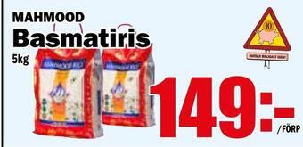 Matdax Basmatiris erbjuda