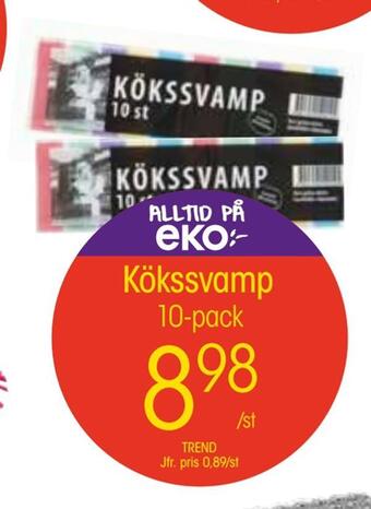 EKO Kökssvamp erbjuda