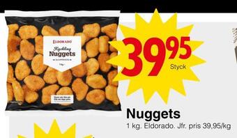 Matöppet Nuggets erbjuda
