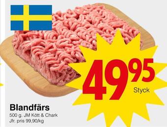 Matöppet Blandfärs erbjuda