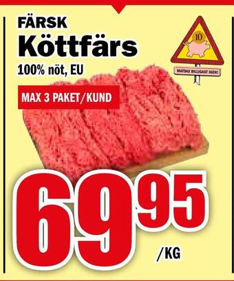 Matdax Köttfärs erbjuda