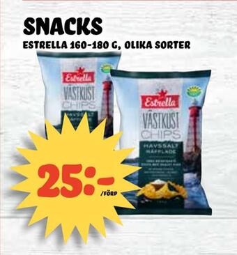 Nelins Snacks erbjuda