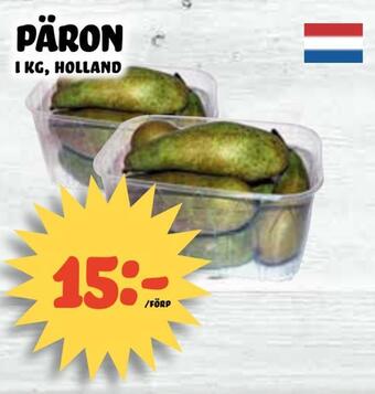 Nelins Päron erbjuda