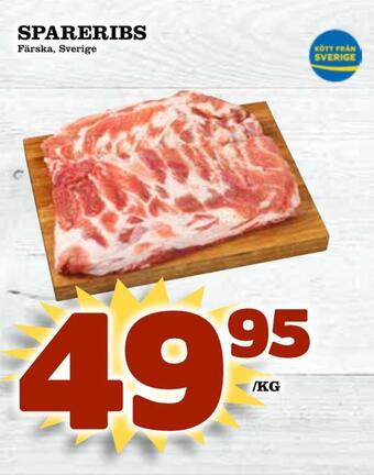 Prisma Mat Spareribs erbjuda