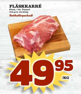 Supergrossen Fläskkarré erbjuda