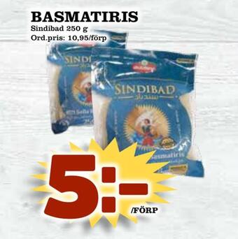 Supergrossen Basmatiris erbjuda