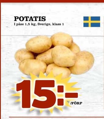 Supergrossen Potatis erbjuda