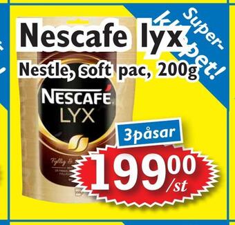Nescafe lyx