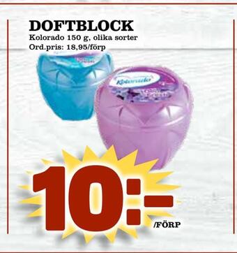 Supergrossen Doftblock erbjuda