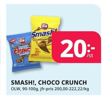 Smash!, choco crunch