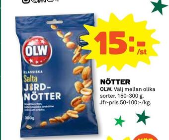 Coop Nötter erbjuda