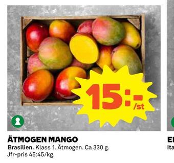 Coop Ätmogen mango erbjuda