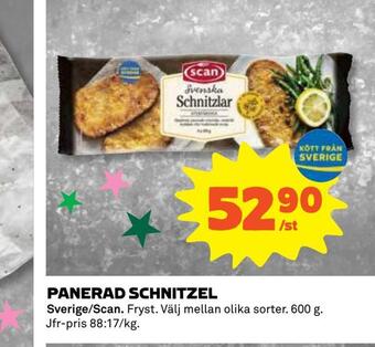 Coop Panerad schnitzel erbjuda