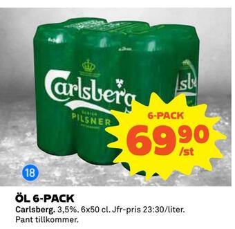 Coop Öl 6-pack erbjuda