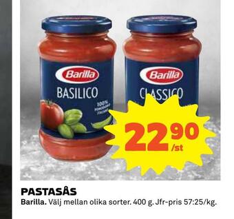 Coop Pastasås erbjuda