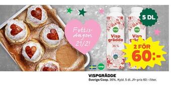 Coop Vispgrädde erbjuda