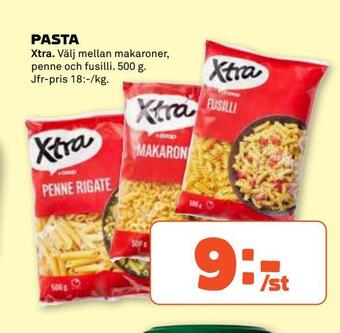 Coop Pasta erbjuda