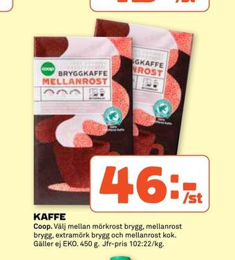 Coop Kaffe erbjuda