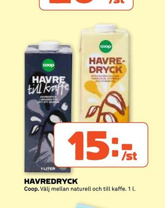 Coop Havredryck erbjuda