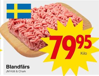 Matöppet Blandfärs erbjuda