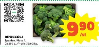 Stora Coop Broccoli erbjuda