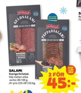 Stora Coop Salami erbjuda