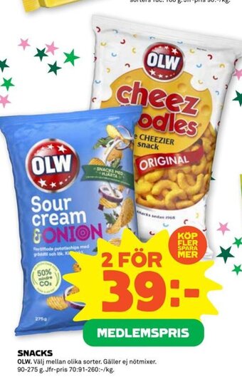 Stora Coop Snacks erbjuda