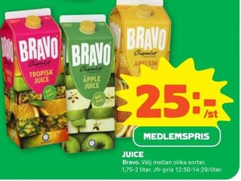Stora Coop Juice erbjuda
