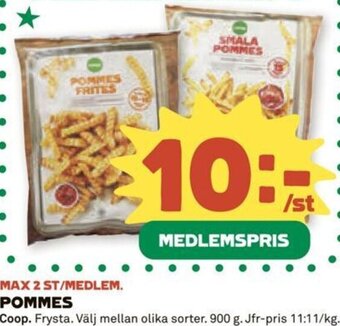 Stora Coop Pommes erbjuda